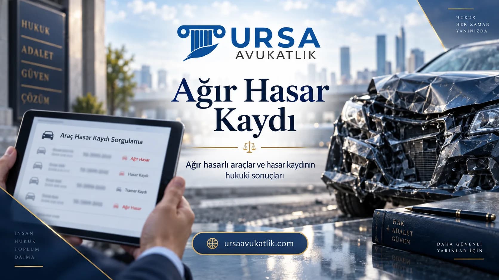 Ağır hasarlı otomobil ve hasar kaydı sorgusu ile ağır hasar kaydı kapak görseli