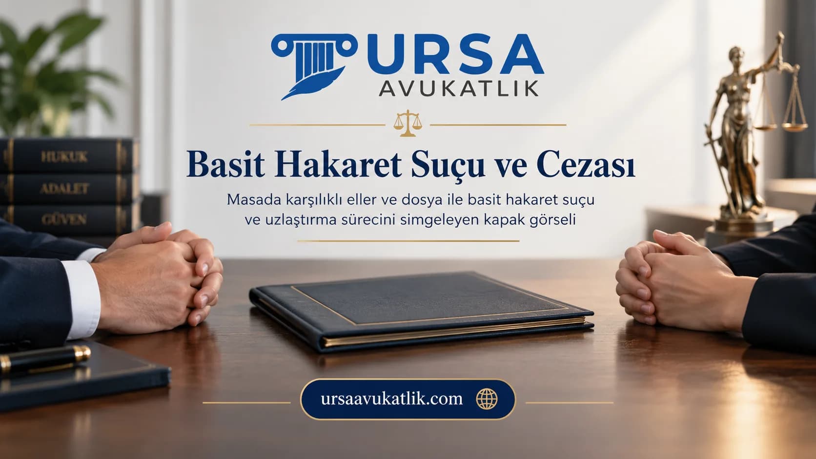 Basit Hakaret Suçu ve Cezası konusunu simgeleyen kapak görseli