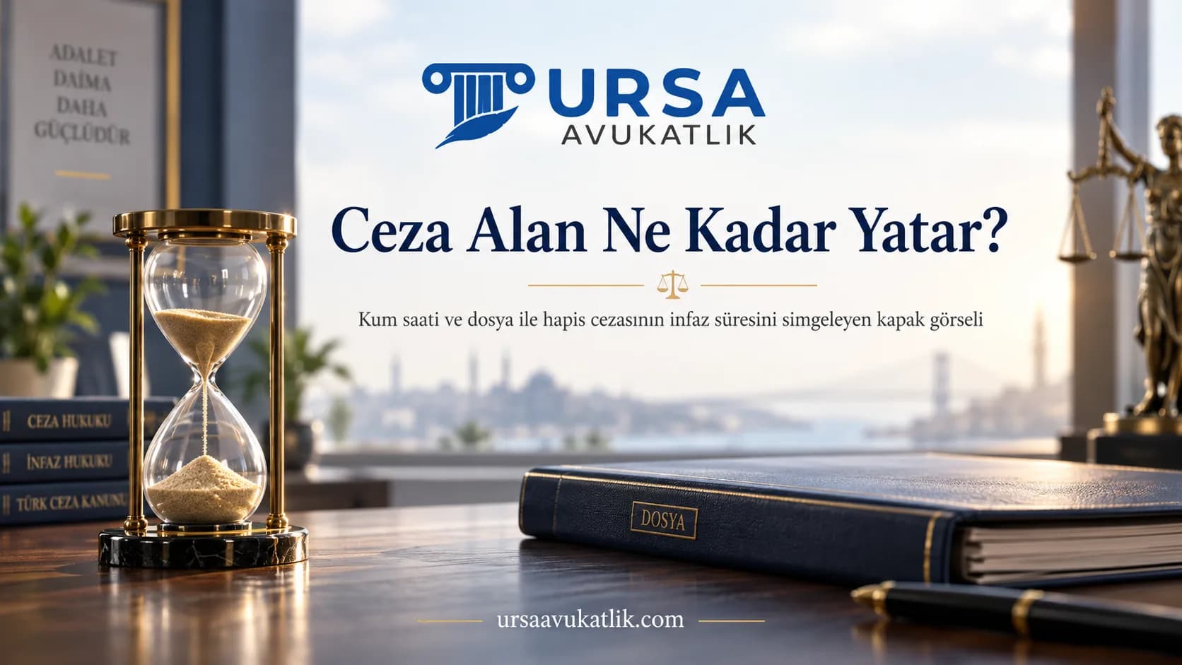 Ceza Alan Ne Kadar Yatar? konusunu simgeleyen kapak görseli