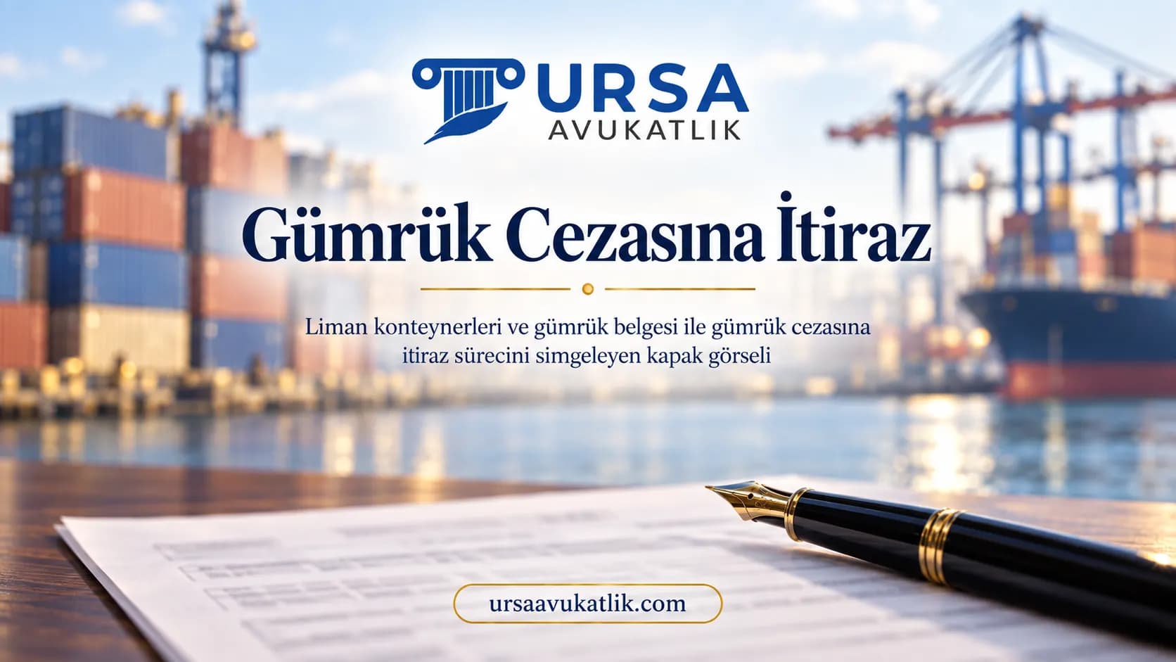 Gümrük Cezasına İtiraz konusunu simgeleyen kapak görseli
