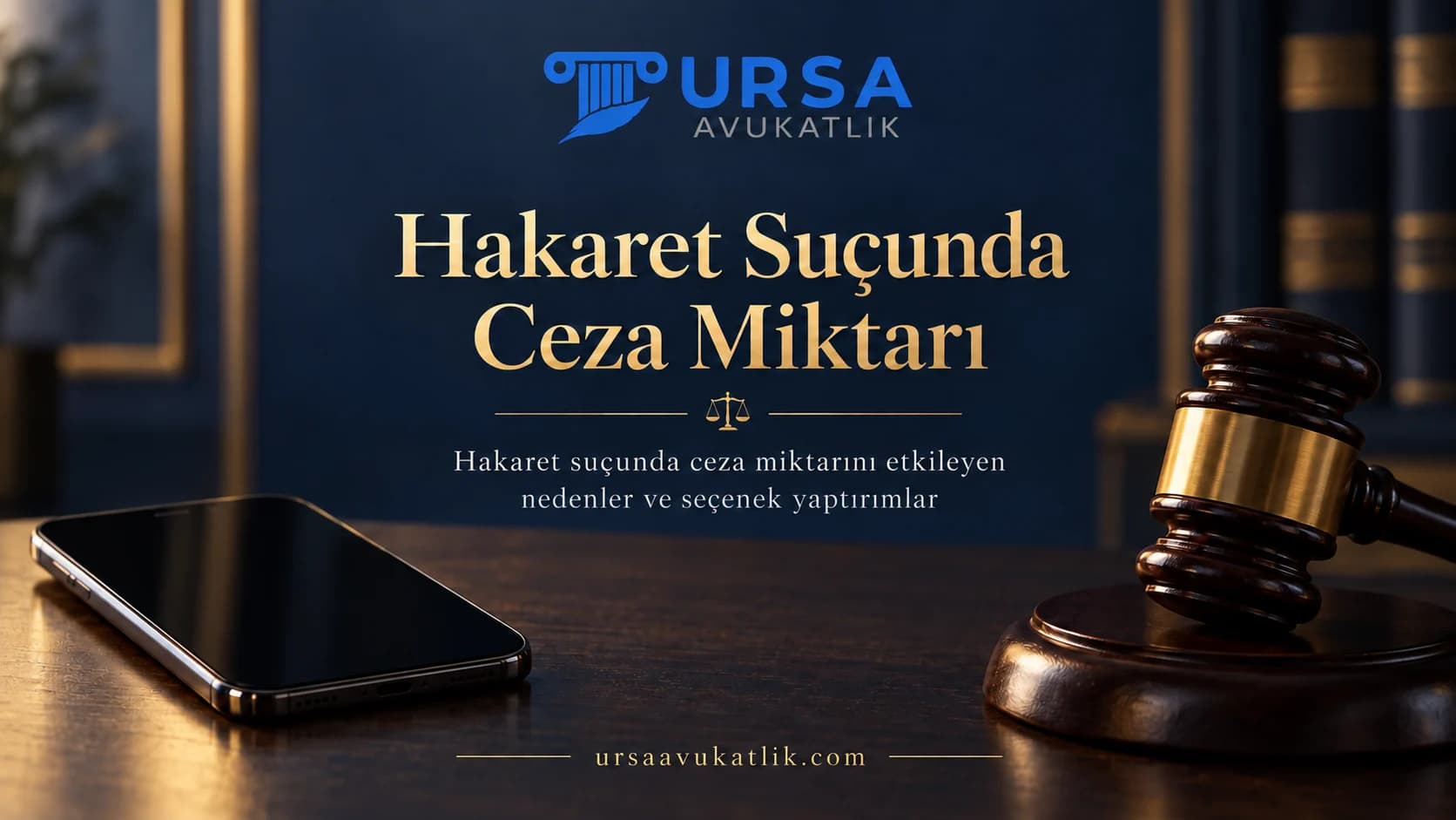 Hakaret Suçunda Ceza Miktarı konusunu simgeleyen kapak görseli