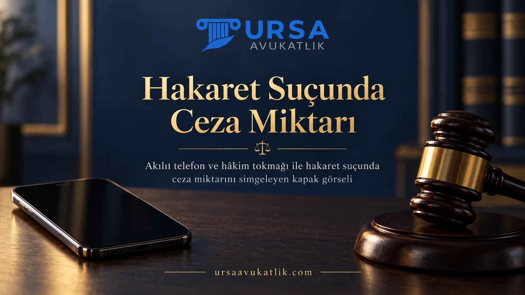 Hakaret Suçunda Ceza Miktarı konusunu simgeleyen kapak görseli