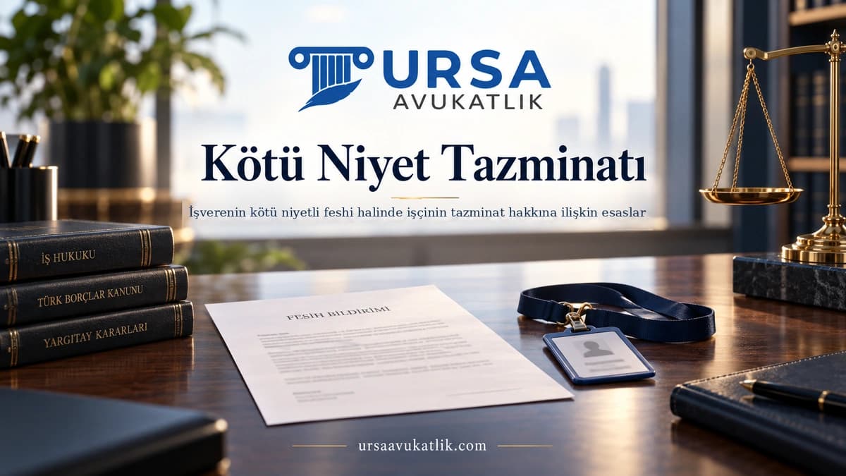 Kötü Niyet Tazminatı konusunu simgeleyen kapak görseli