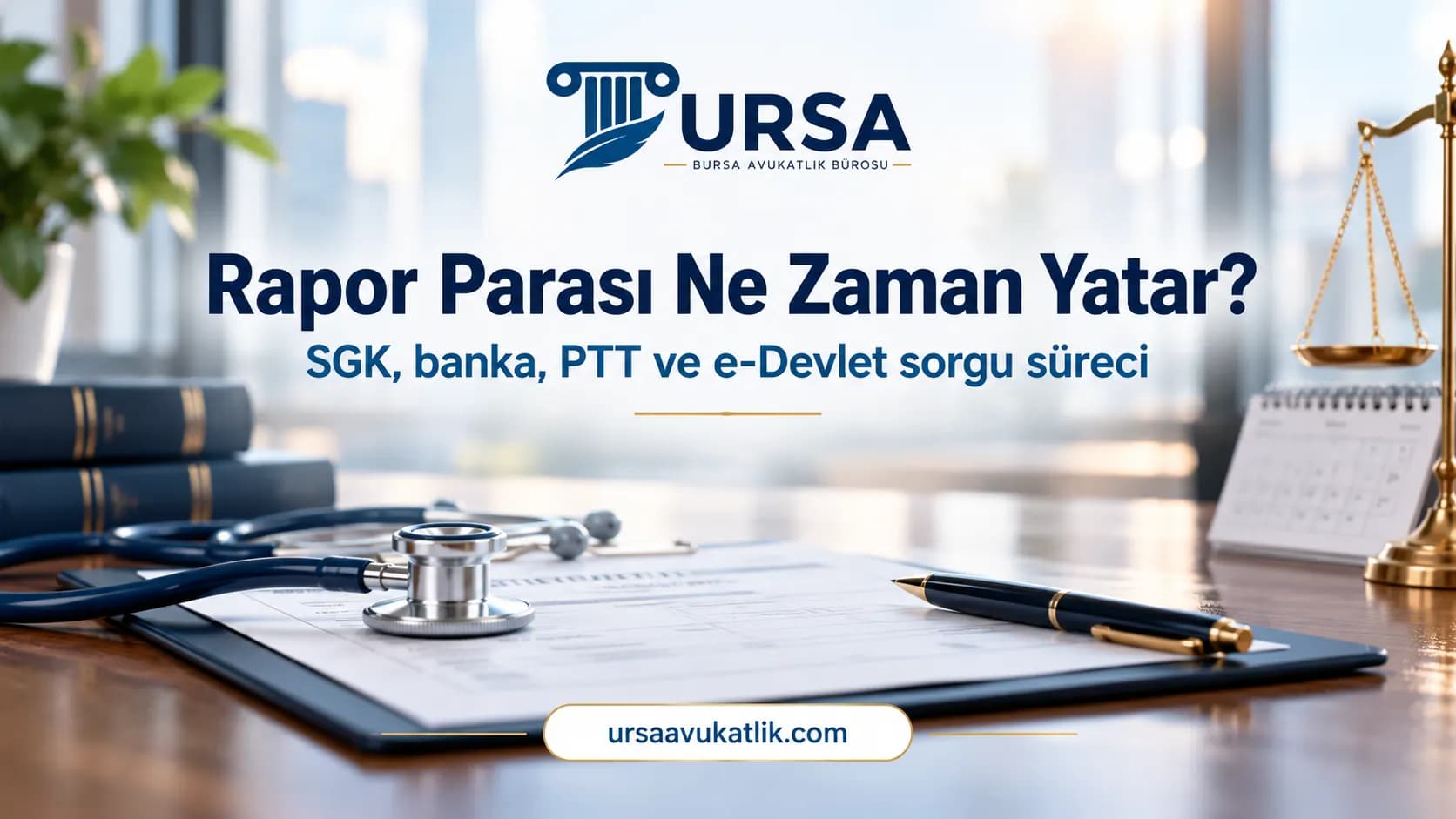 SGK rapor parasının ne zaman yatacağı, banka, PTT ve e-Devlet sorgulama süreci