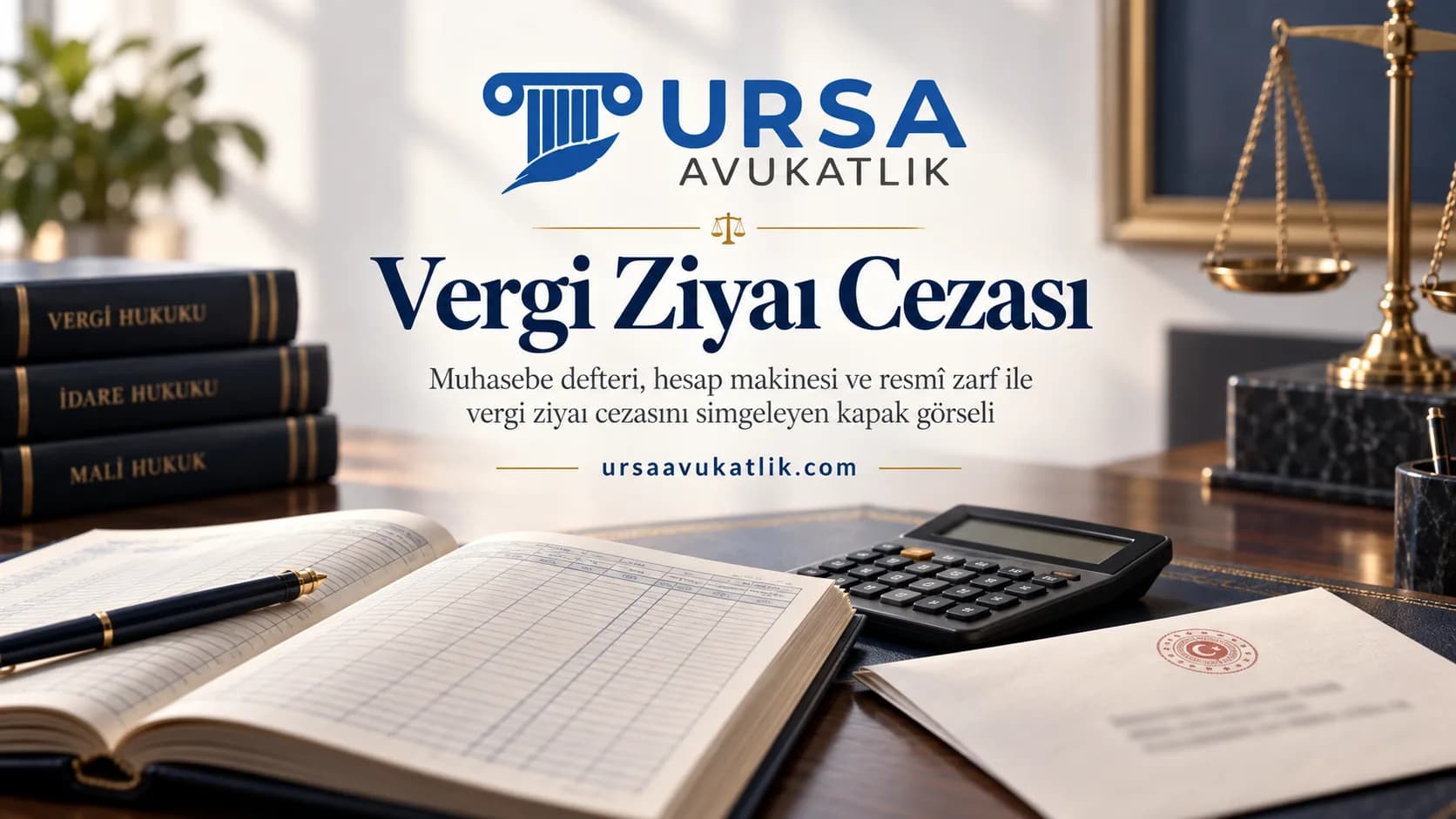 Vergi Ziyaı Cezası konusunu simgeleyen kapak görseli