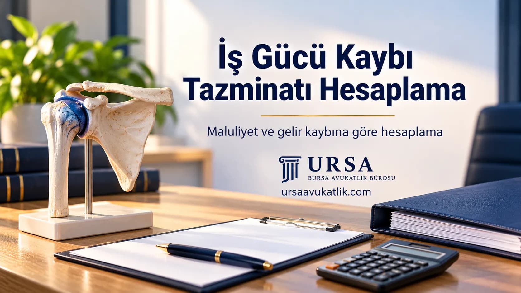 İş gücü kaybı tazminatının maluliyet ve gelir kaybına göre hesaplanması