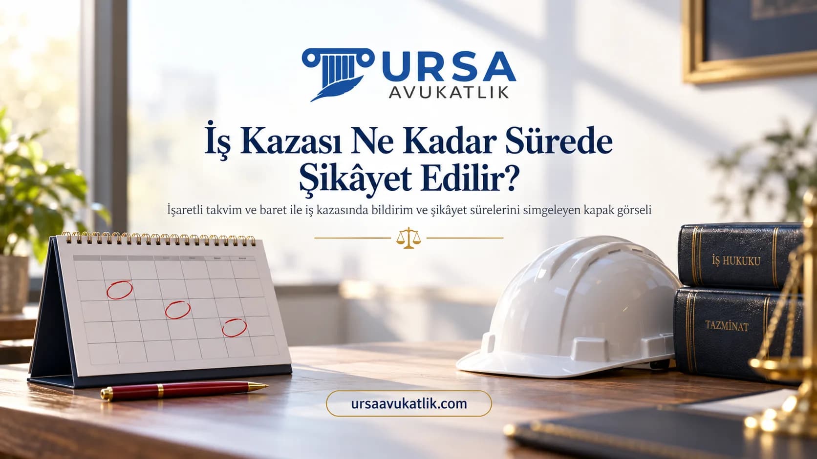 İş Kazası Ne Kadar Sürede Şikâyet Edilir? konusunu simgeleyen kapak görseli