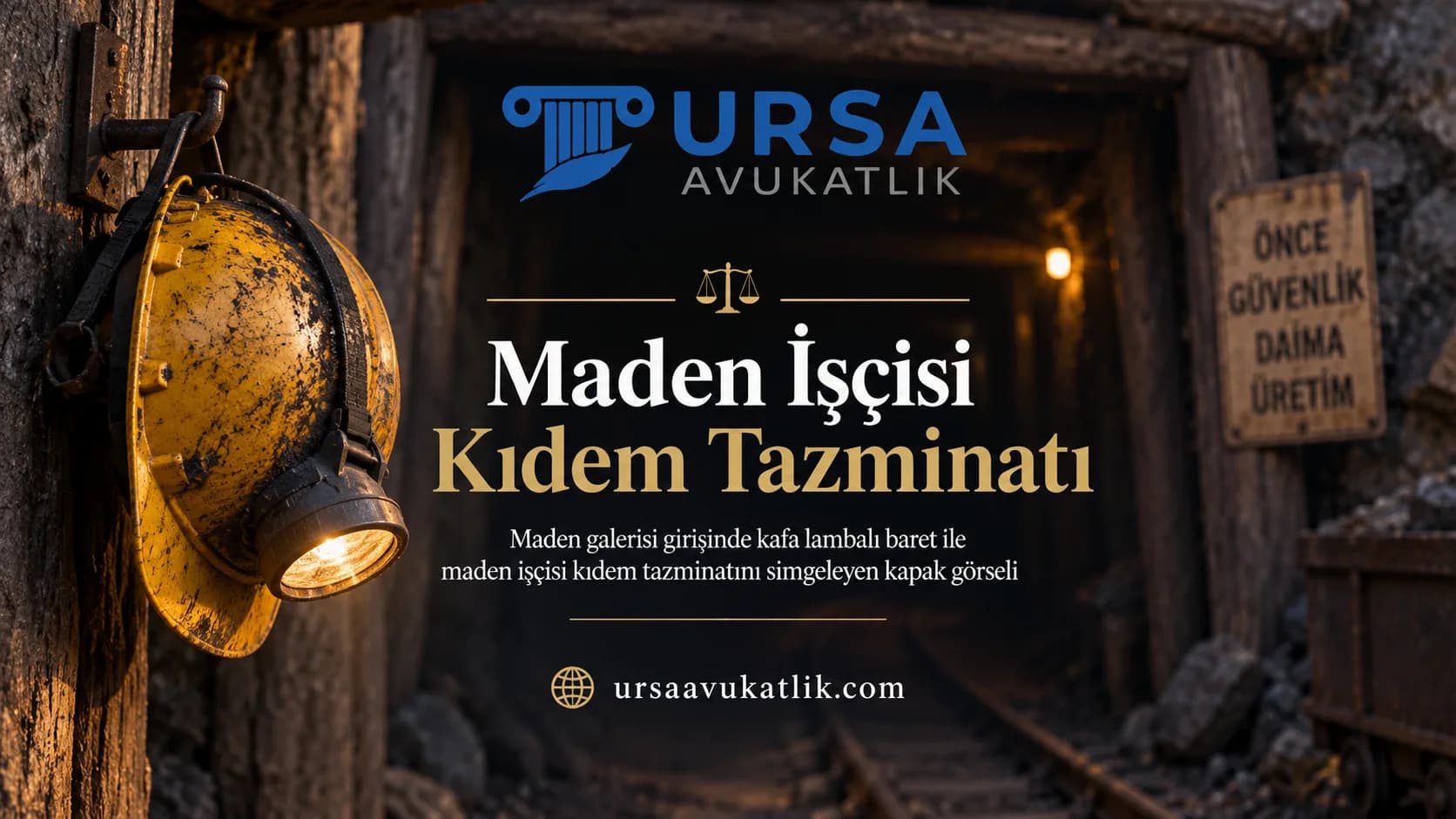 Maden İşçisi Kıdem Tazminatı konusunu simgeleyen kapak görseli