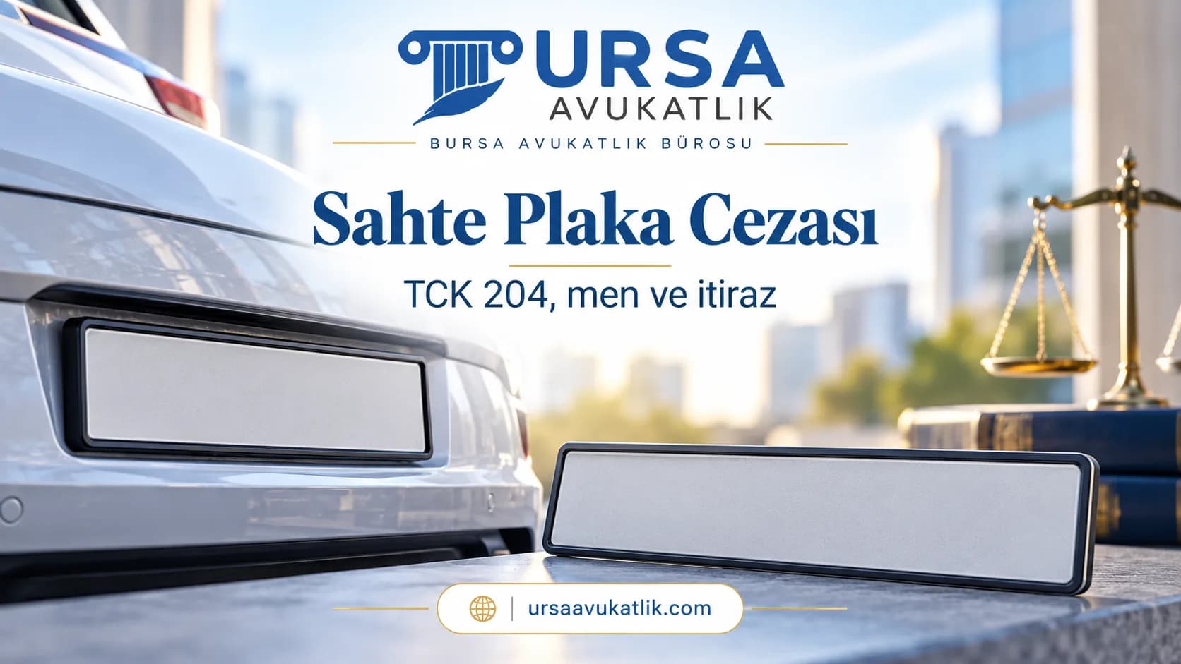 Sahte plaka cezası, TCK 204 kapsamındaki suç, araç meni ve itiraz yolları