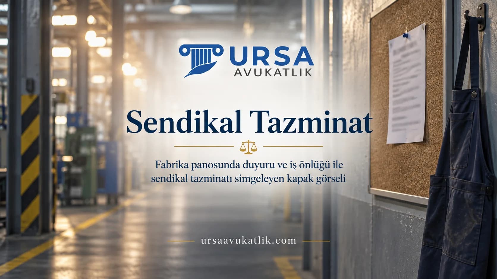 Sendikal Tazminat konusunu simgeleyen kapak görseli
