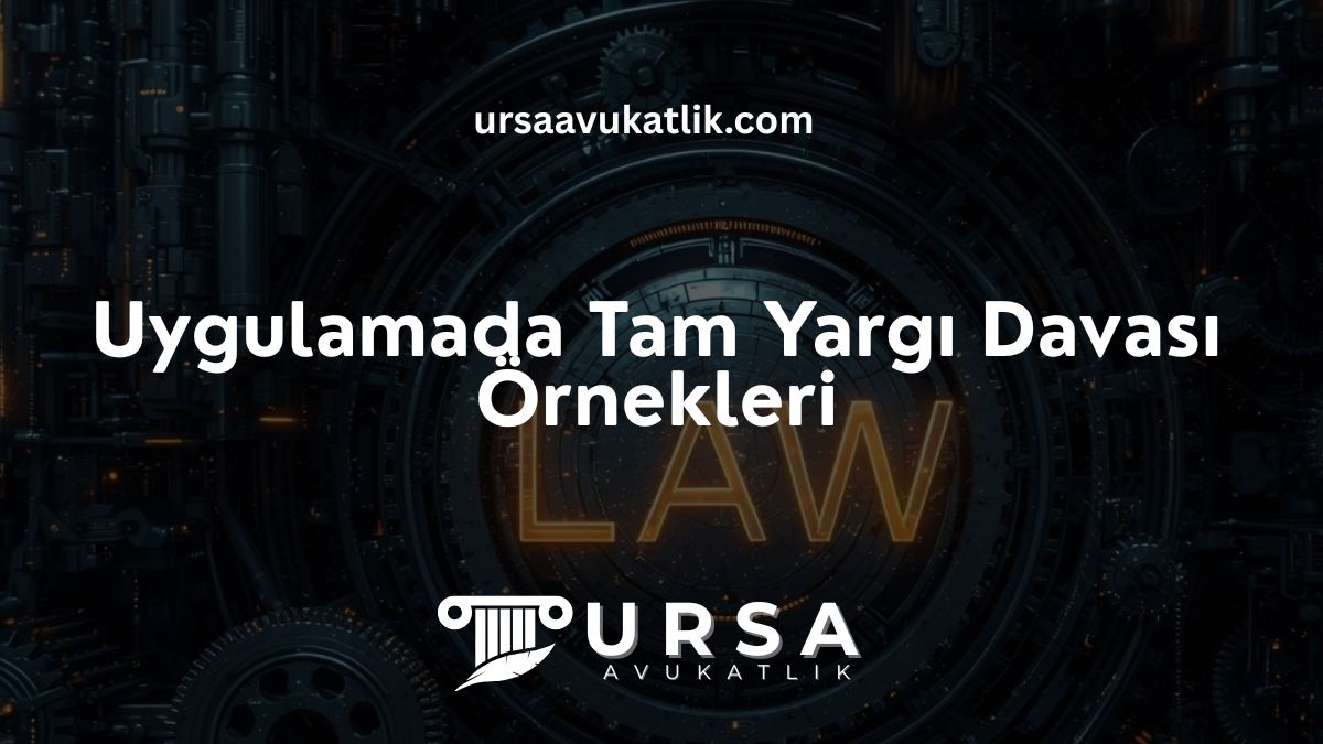 Uygulamada Tam Yargı Davası Örnekleri